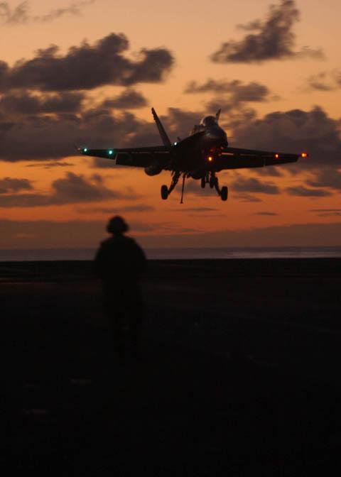 flight ops at night